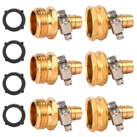 Sanpaint brass hose connector assembly for a durable, leak-resistant fix.