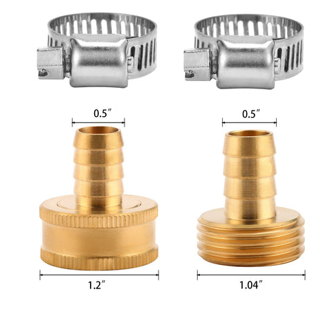 Sanpaint hose connector kit components laid out for easy repairs
