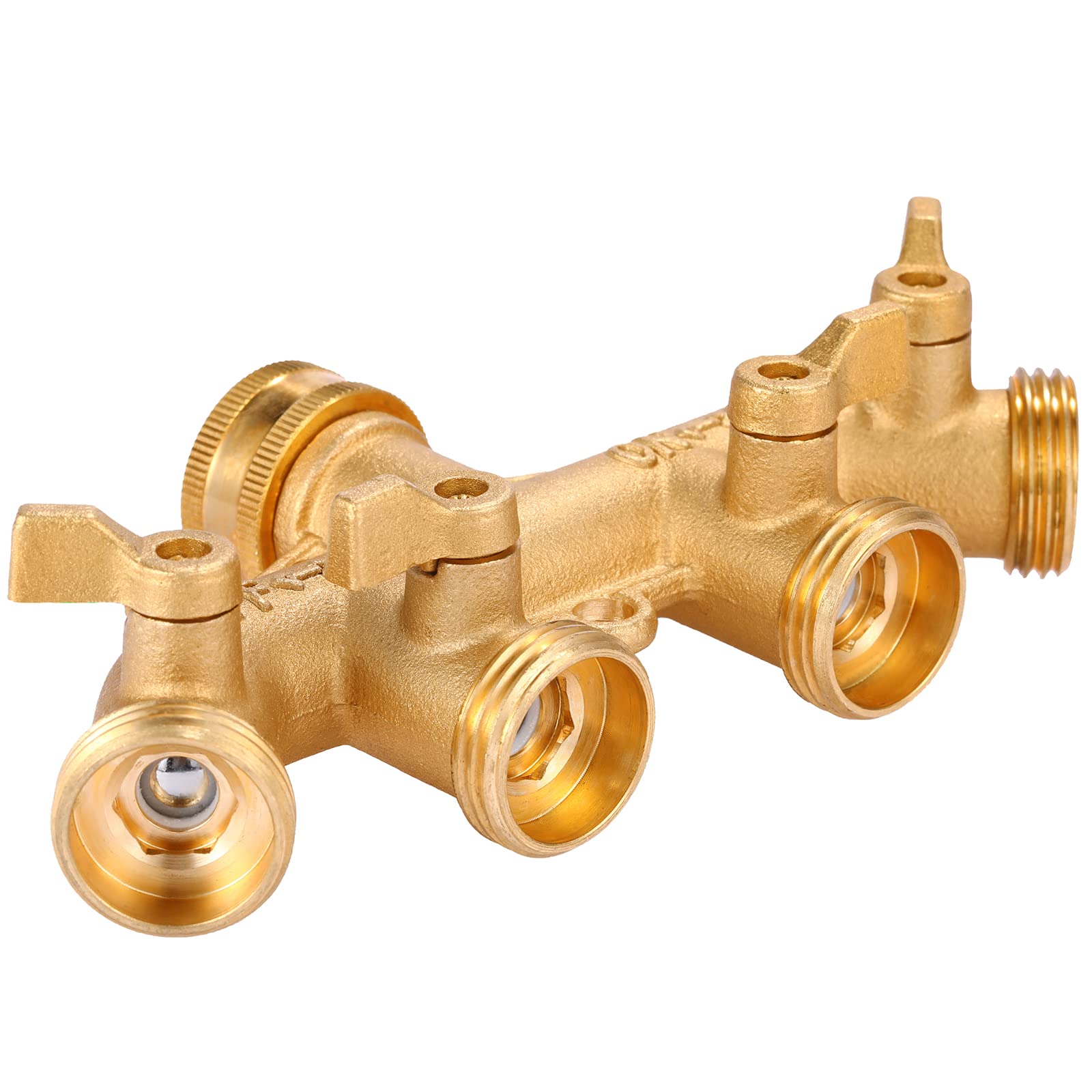 Sanpaint brass construction close-up highlighting durability