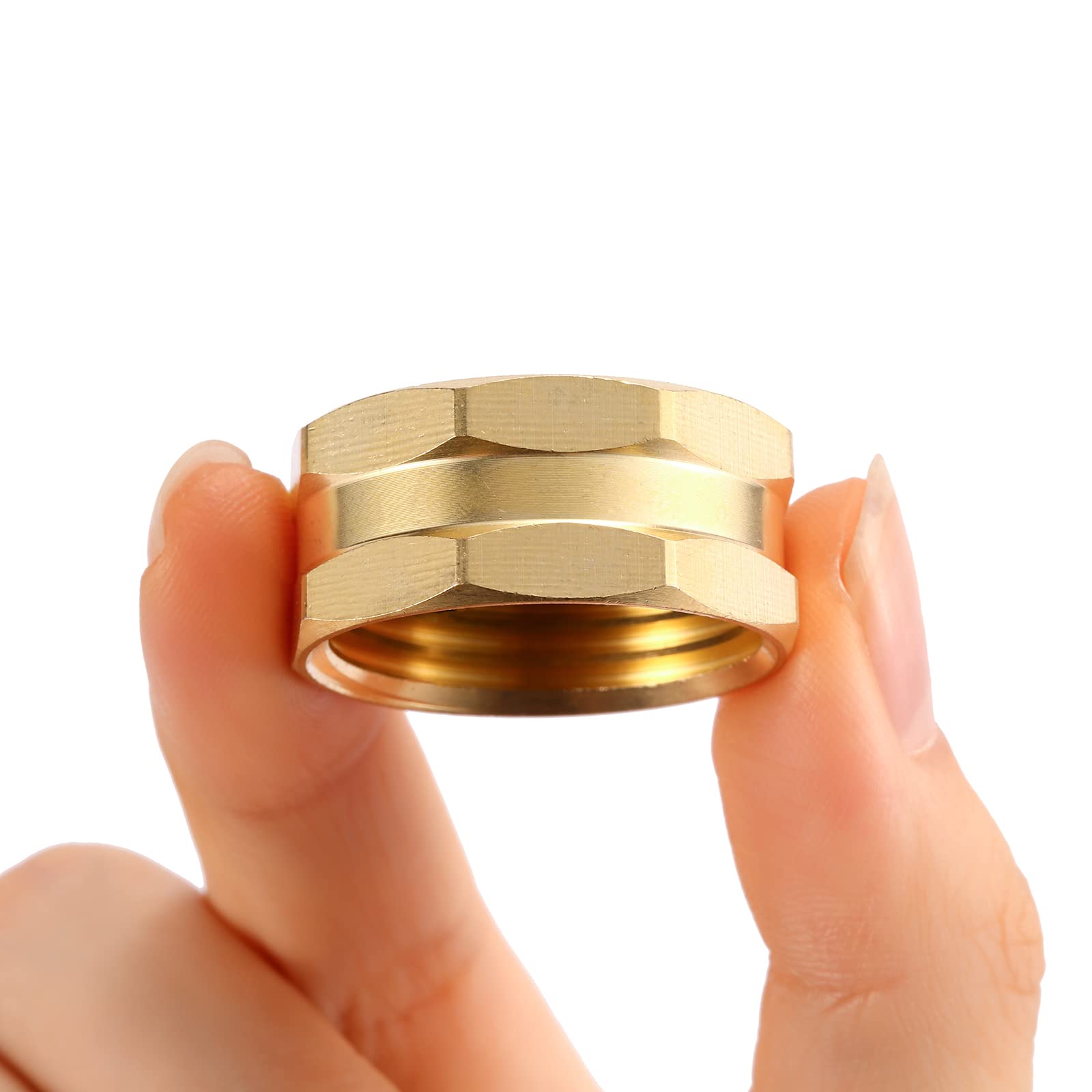 Sanpaint end caps with washers enable easy, tool-free attachment.