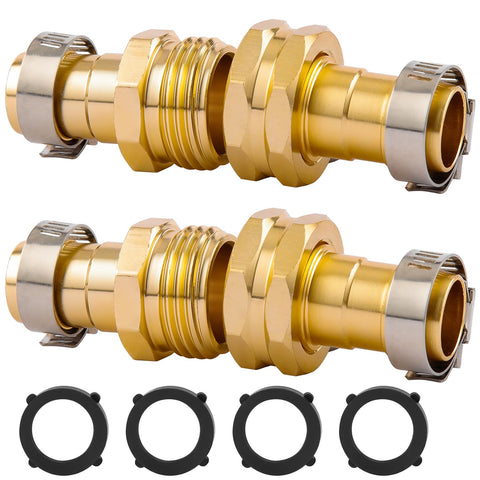 Sanpaint garden hose repair connector clamps for a secure hose-to-fittings join
