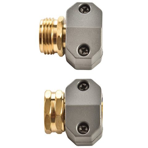 Sanpaint garden hose repair connector female fitting for easy, compatible hose repairs.