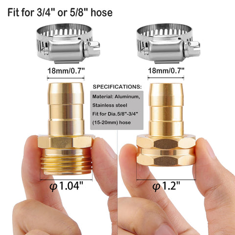 Sanpaint 6-pack hose connectors assembly demonstrates quick connect