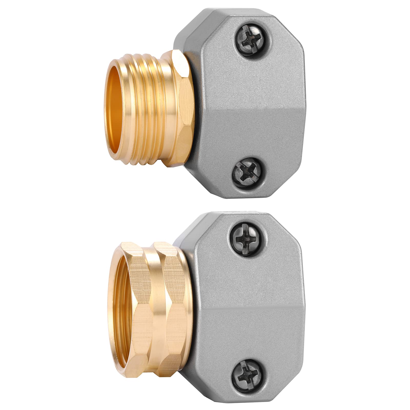 Sanpaint female hose connector close-up showing precision threads for leak-free repair.