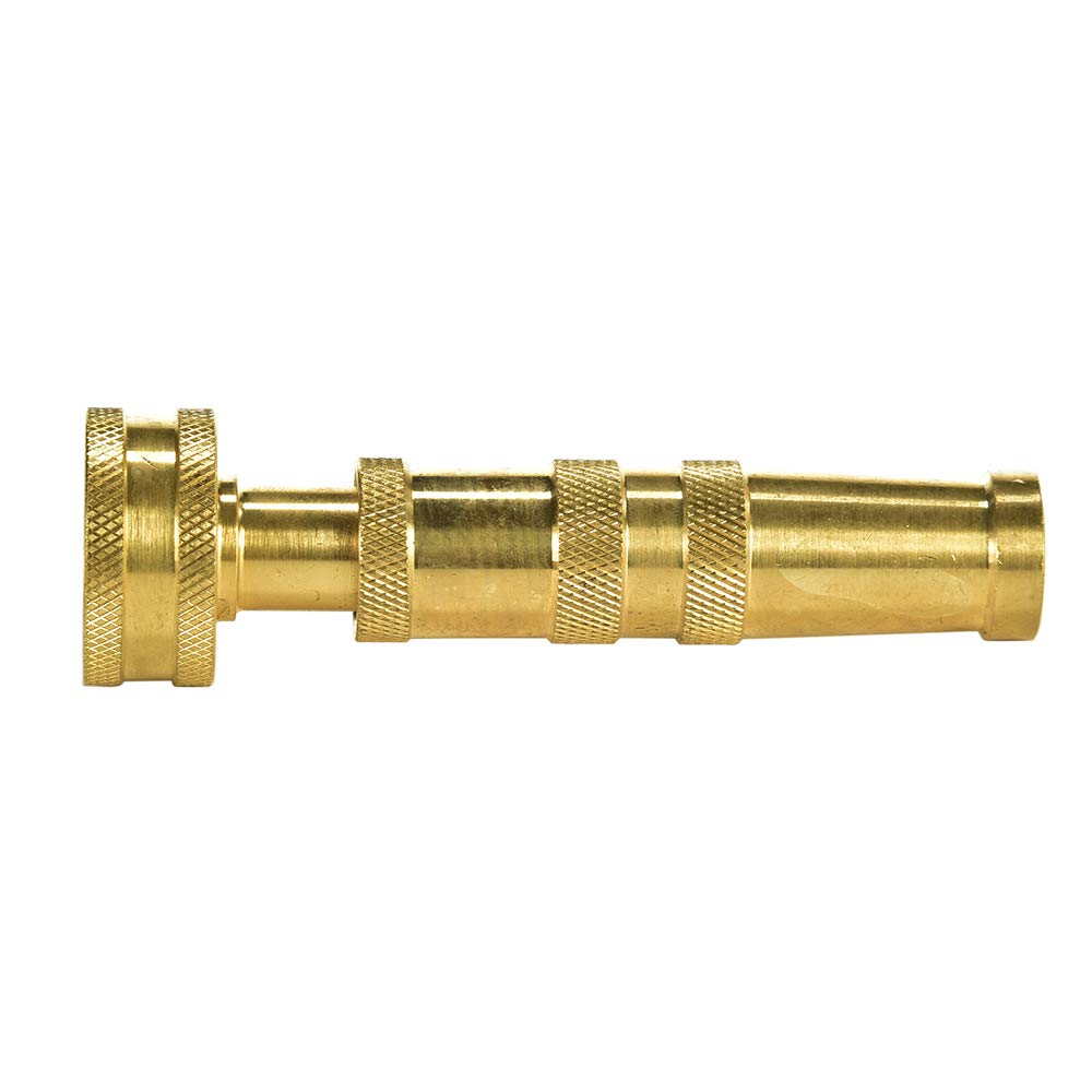 Sanpaint brass nozzle with O-ring seals, back view reducing leaks.
