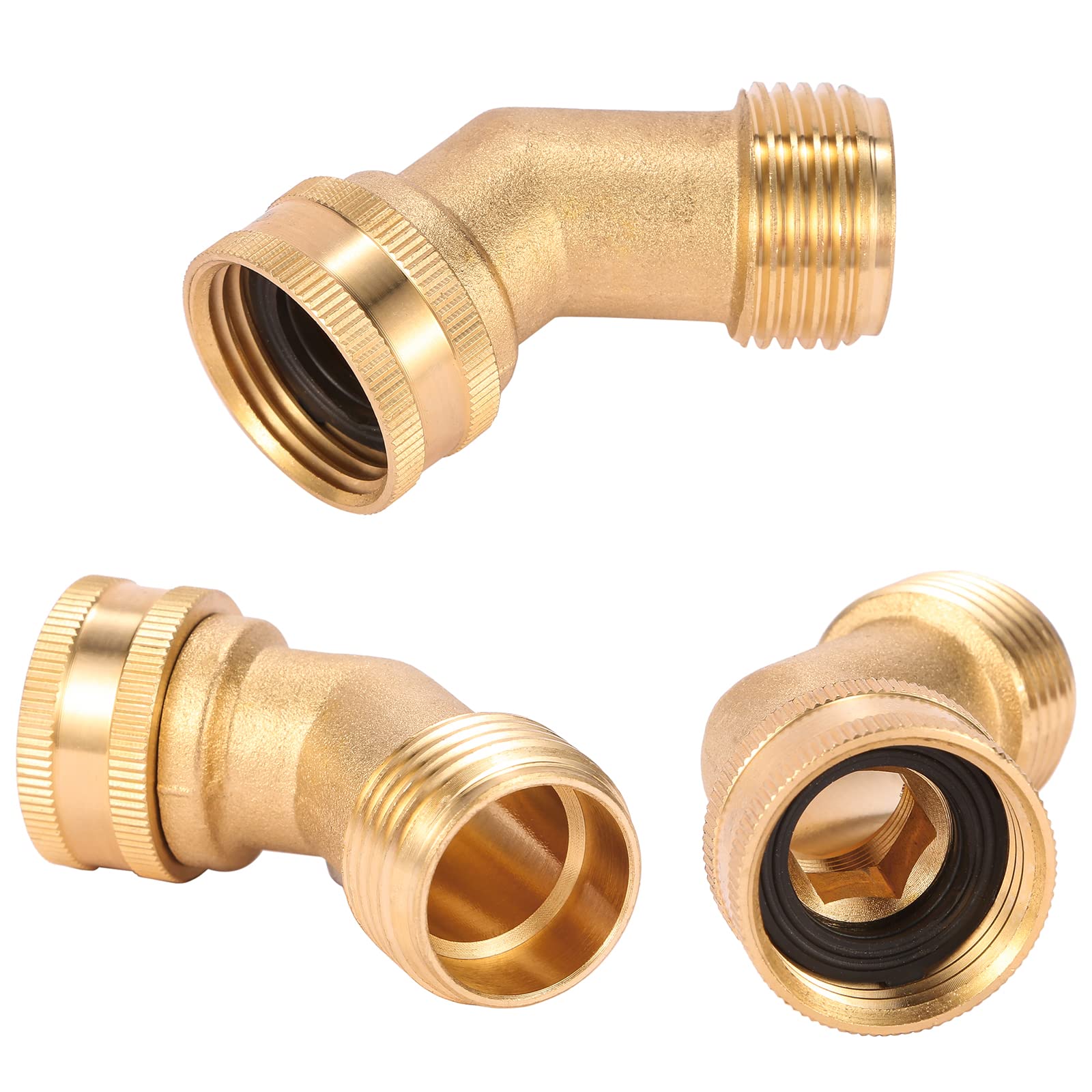 Sanpaint outdoor faucet connector enabling effortless sprinkler timer setup