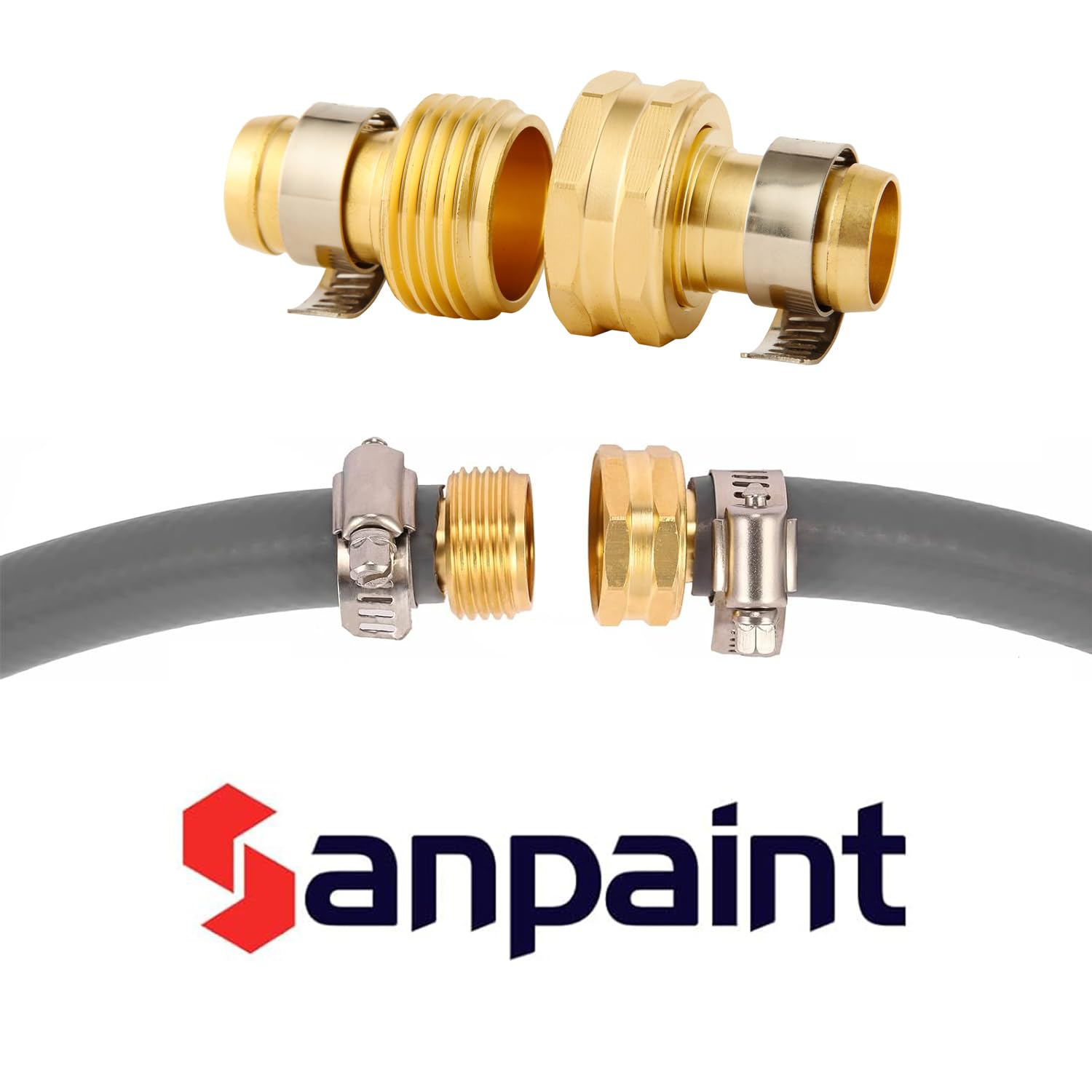 Sanpaint two-set packaging ready for immediate hose repairs.