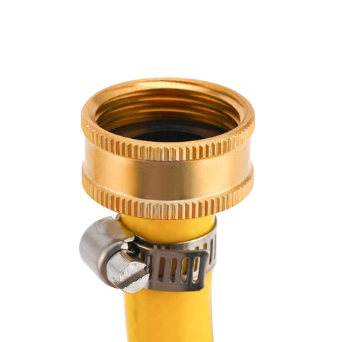 Sanpaint stainless clamp close-up emphasizes secure, leak-resistant seal