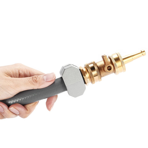 Sanpaint Sweeper Nozzle provides broad spray for garden watering