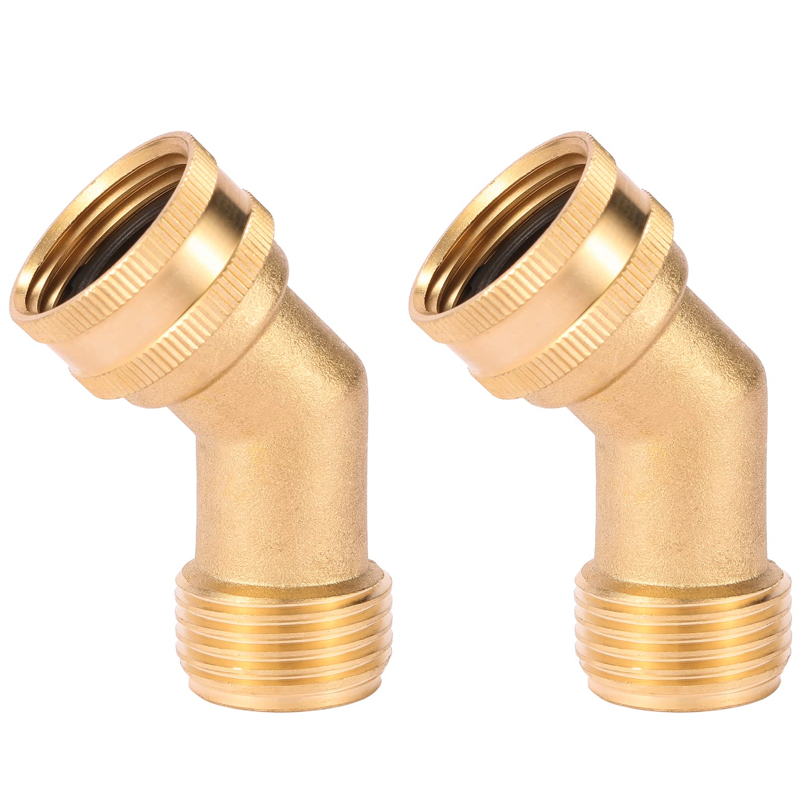 Sanpaint three-quarter-inch brass garden hose thread connection for reliability