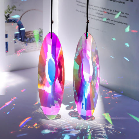 SANPLMG party decor crystal prisms spark festive lighting at celebrations