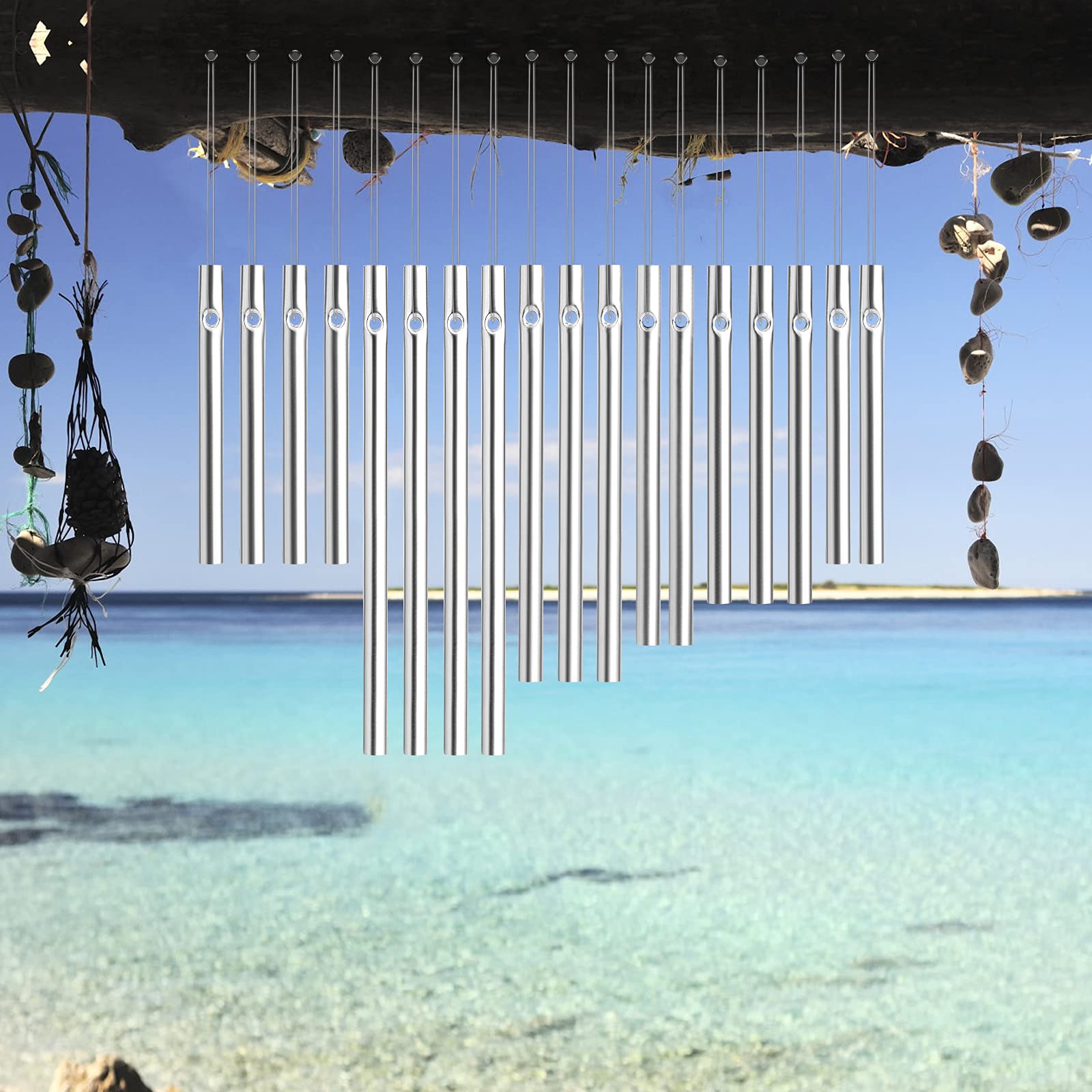 Sansheng pre-drilled tubes demonstrating easy hanging and quick setup.