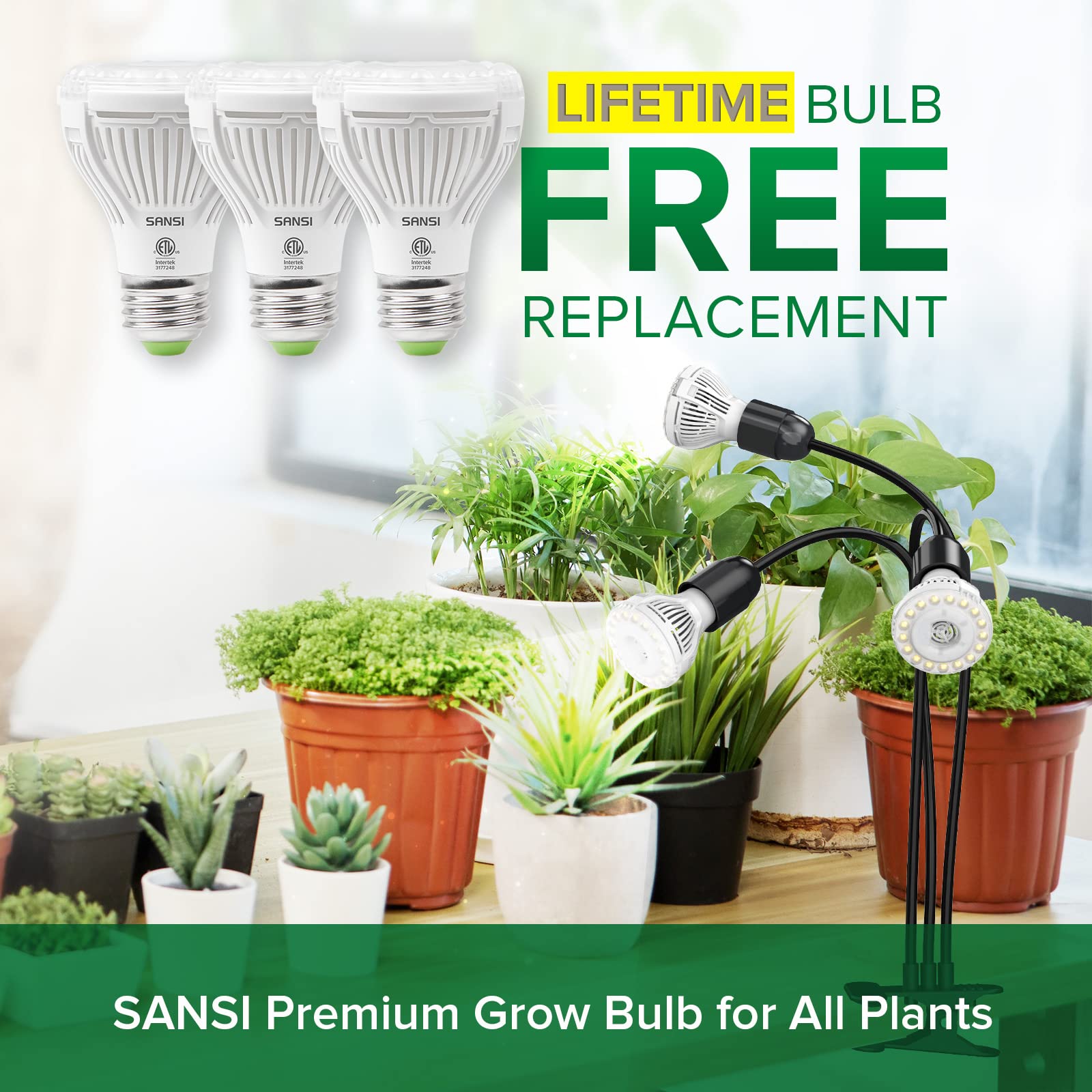 SANSI 30W clip-on power supply enables flexible setup and energy savings