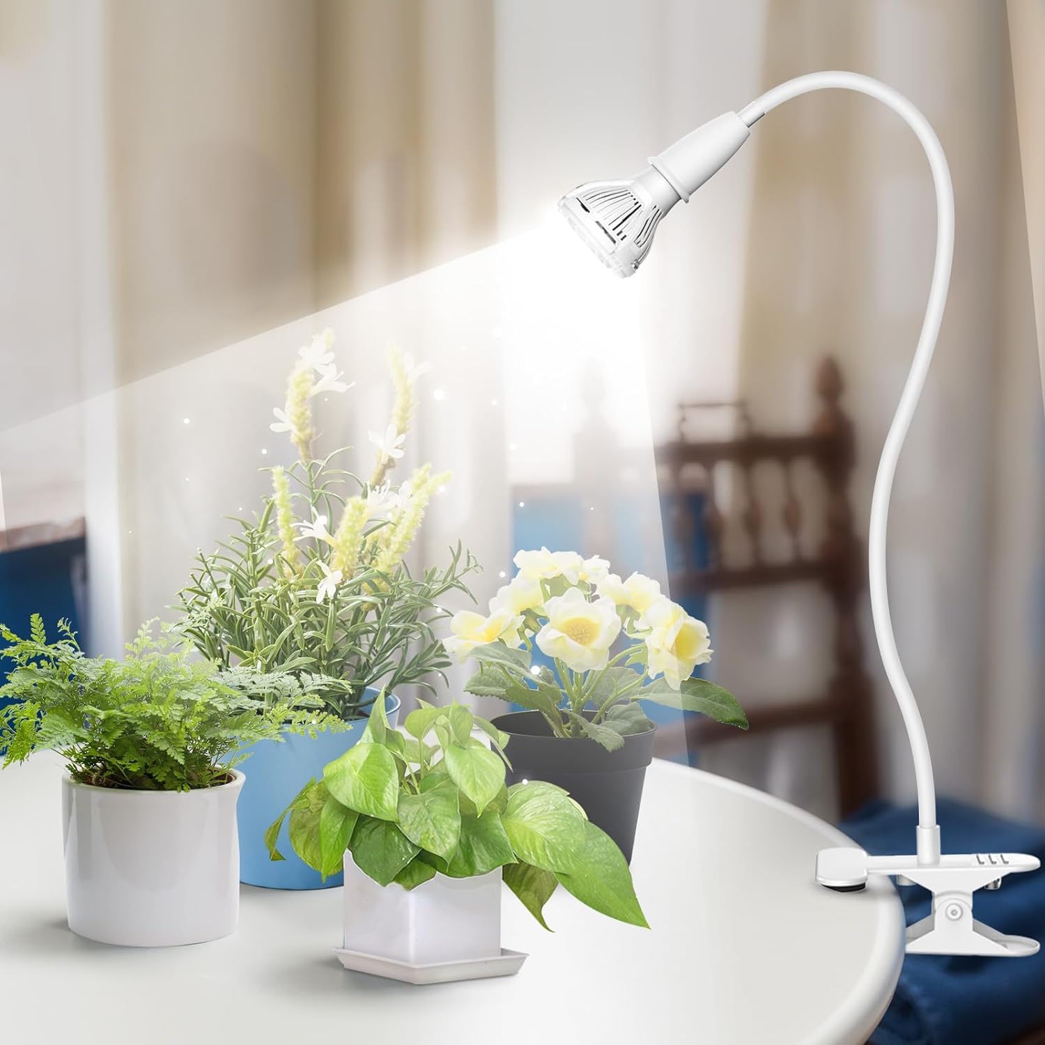 SANSI energy-saving 900 lumen output reduces electricity use for indoor plants.