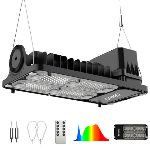 SANSI grow light full spectrum 4000K for thriving indoor plants