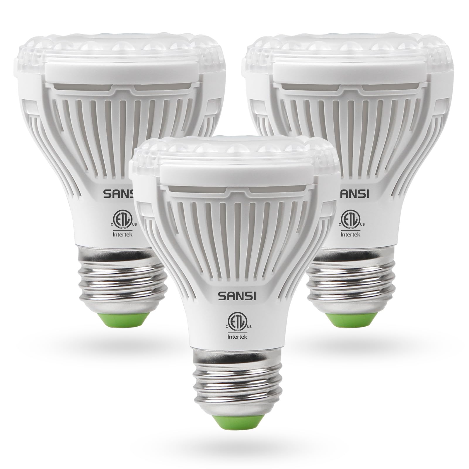 SANSI LED grow light bulb for seeds delivers full-spectrum light for germination.