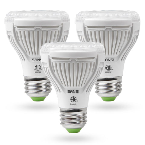 SANSI LED grow light bulb for seeds delivers full-spectrum light for germination.