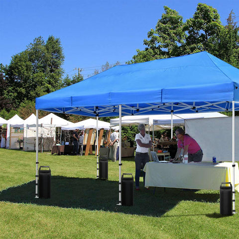SANUMY heavy-duty canopy weights with handle enable easy setup.