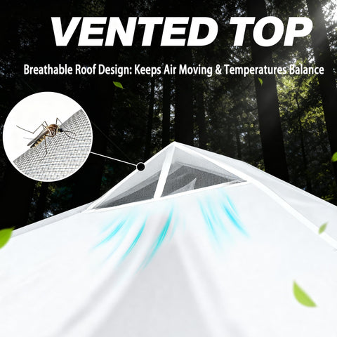 SANWAY adjustable height legs provide versatile shade height
