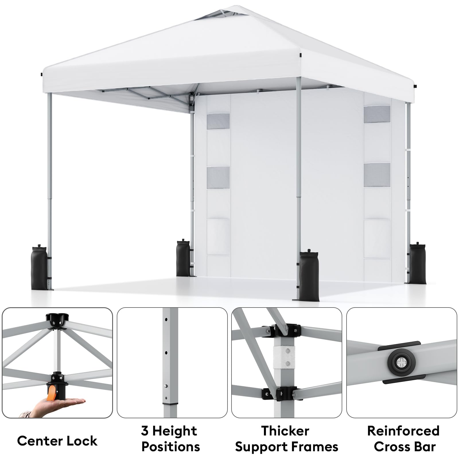 SANWAY compact carry bag showing portable transport for campsites and events