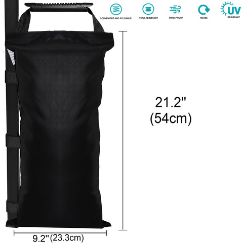 SANWAY four-pack bags show durable 800D fabric for long-lasting use.