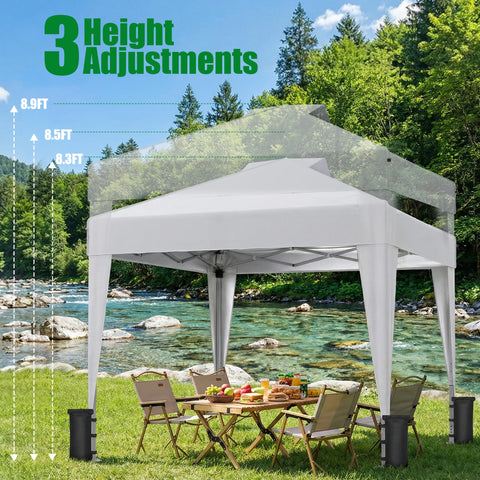 SANWAY one button lock system enables tool free canopy assembly