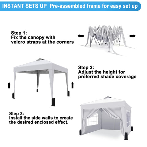 SANWAY zip-door sidewalls enable easy access during events.