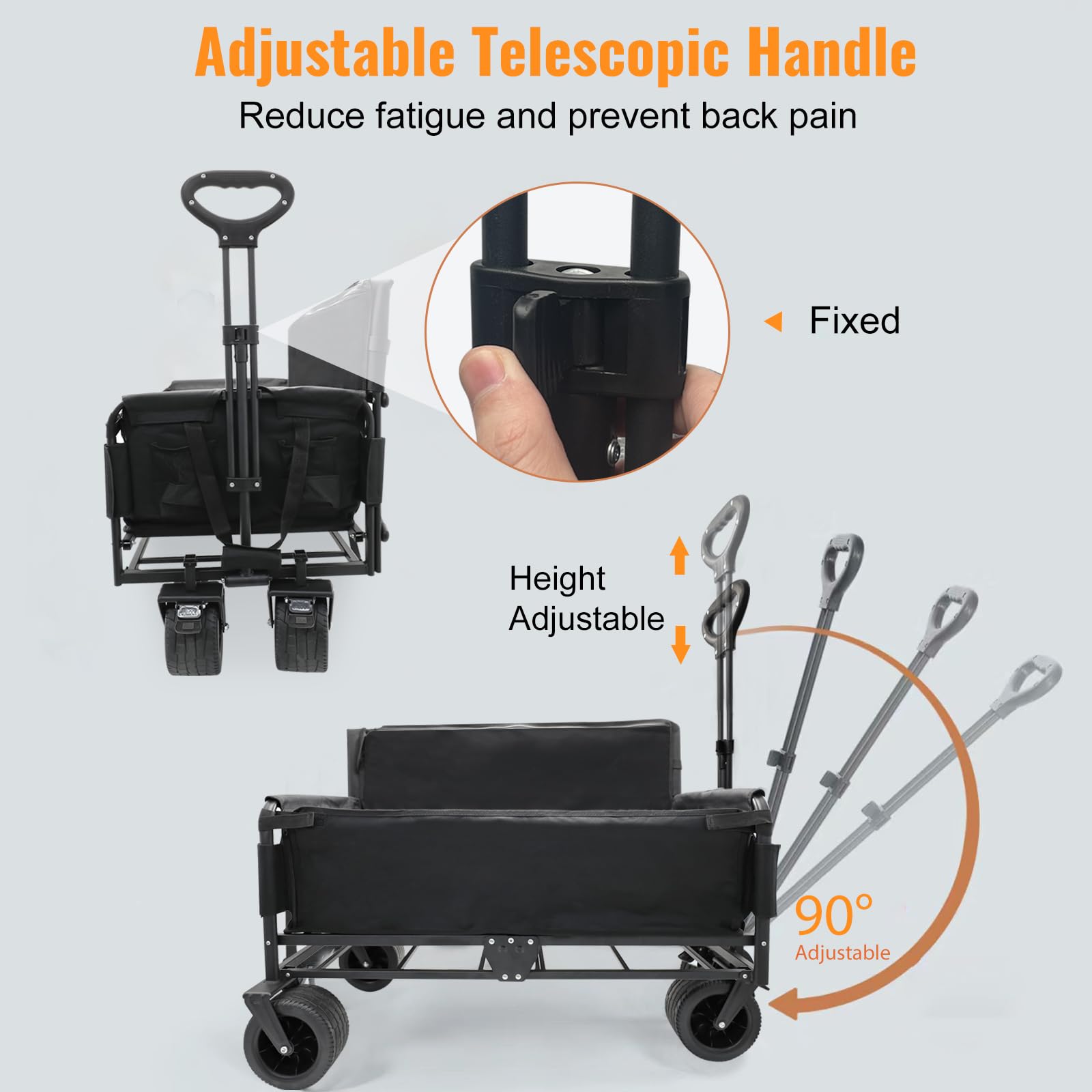 SANYCASA wagon in 2-in-1 chair mode for seating
