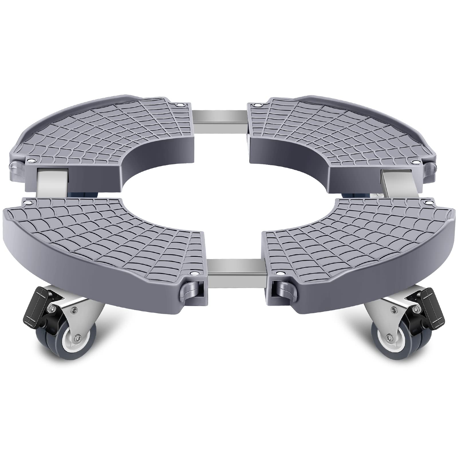 Sanyi plant caddy with wheels and adjustable size for heavy pots