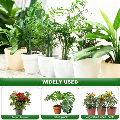 sanzkjic durable reusable plant stakes reduce need for moss sticks