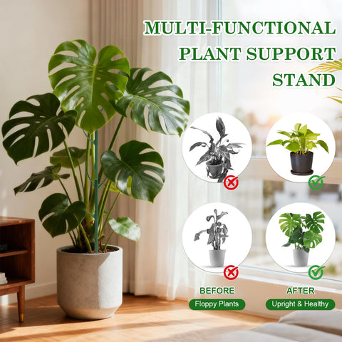 sanzkjic plant support pole clamps and tape offer gentle, secure plant stabilization
