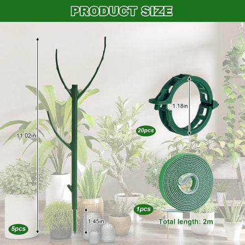 sanzkjic stackable extensions for plants provide flexible mounting options and tidy appearances