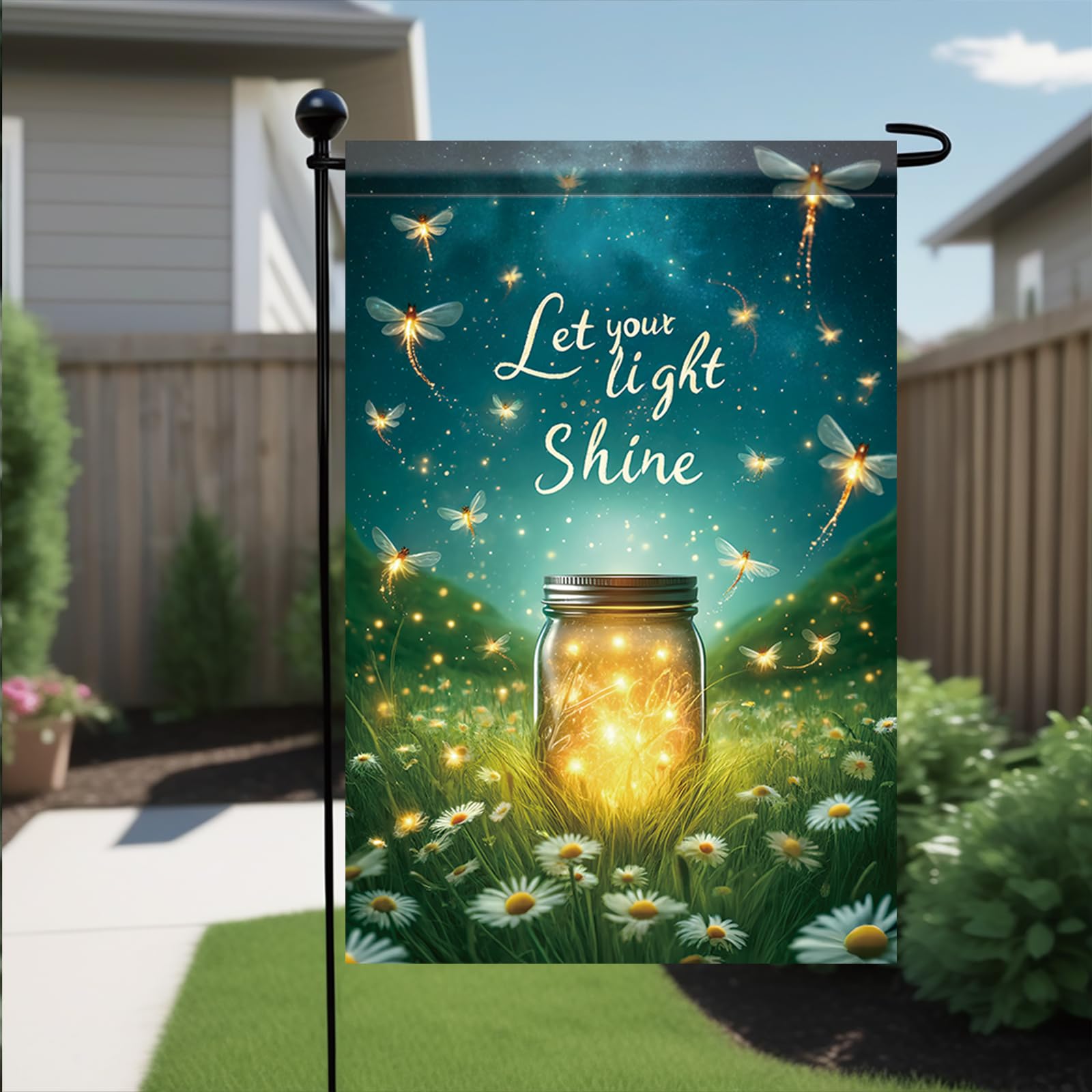 Saoplasa double-sided printing flag stays vibrant from both sides.