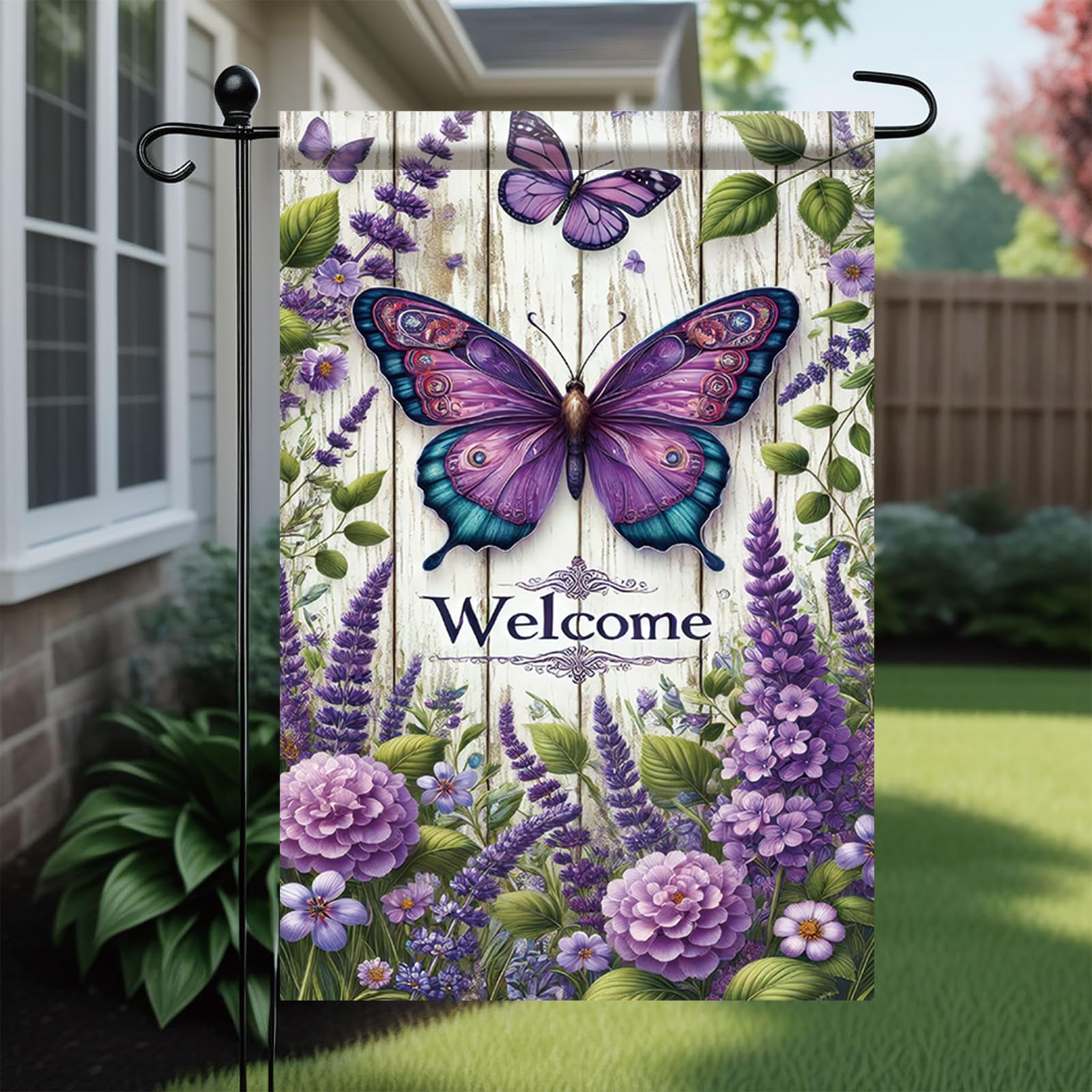 Saoplasa outdoor yard flag ideal for spring and summer displays
