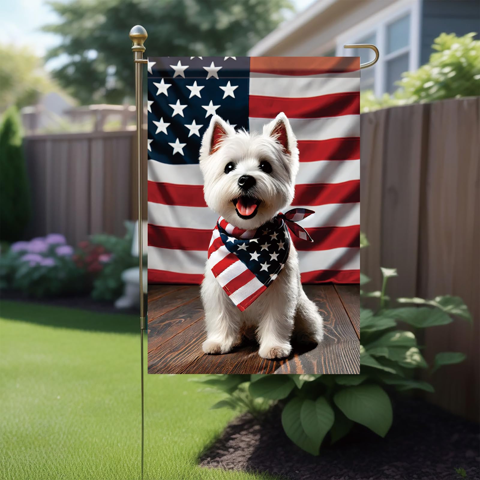 Saoplasa polyester flag offers weather resistance for long-lasting color.