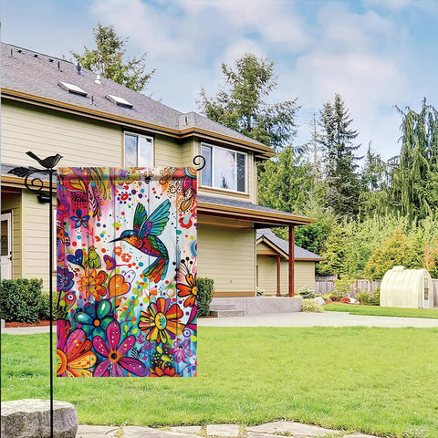 Saoplasa Starlit uv resistant flag maintains color outdoors