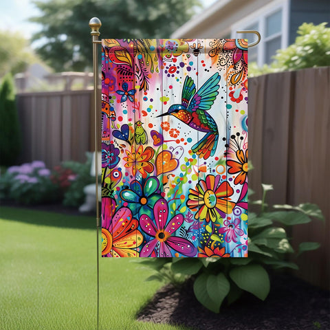 Saoplasa Starlit weather resistant flag withstands outdoor use