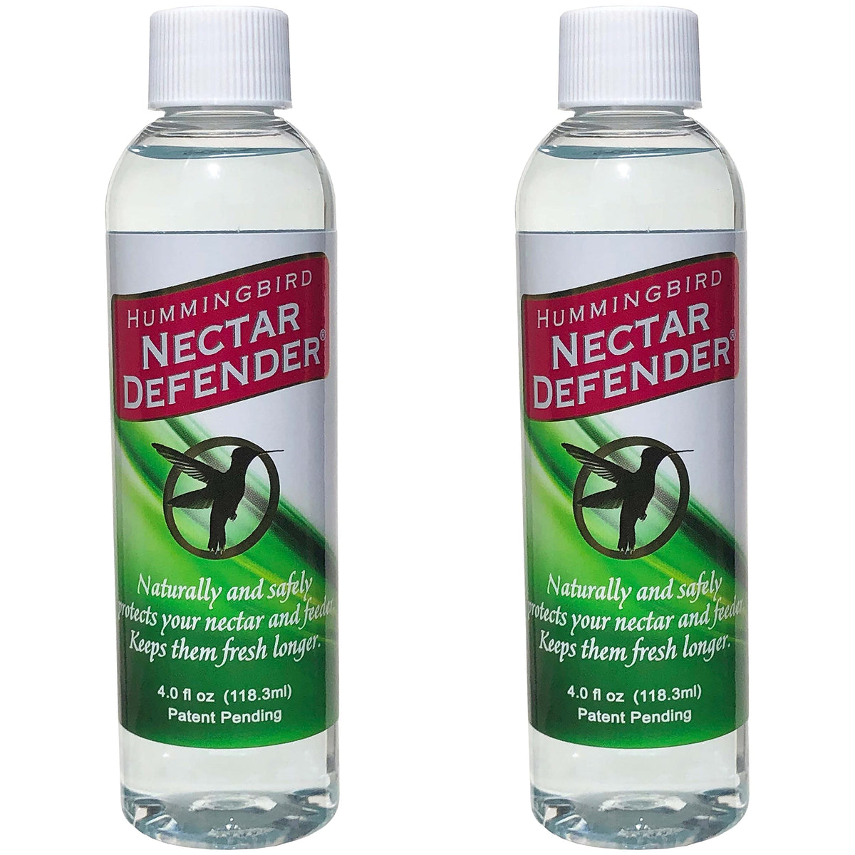 Sapphire Labs Nectar Defender bottle pour extends nectar freshness for feeders
