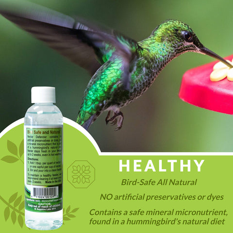 Sapphire Labs Nectar Defender packaging shown with dosing guidance for easy use