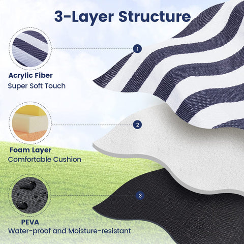 Sapsisel foldable roll with belt for easy packing and transport