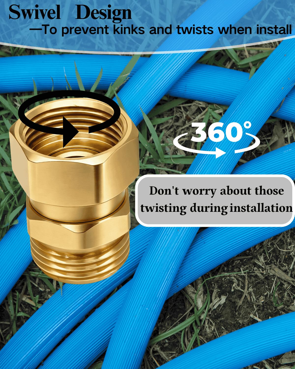 Saranice brass construction resists rust for long-lasting outdoor performance.