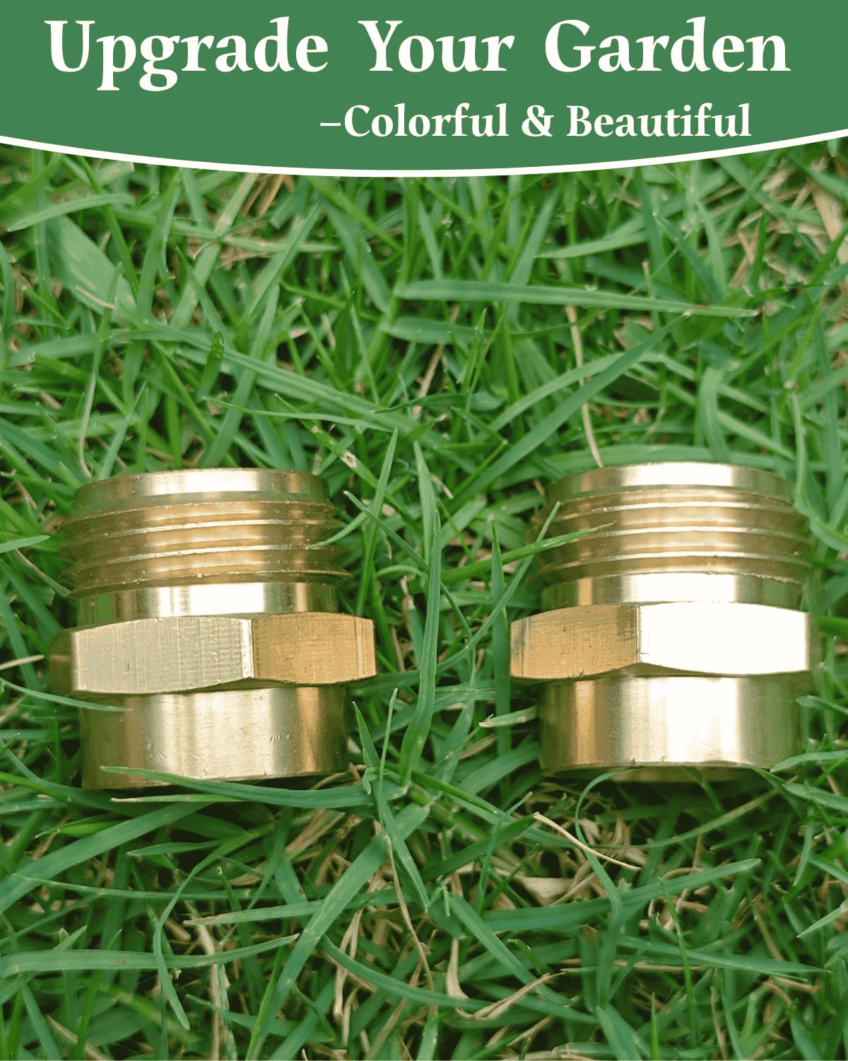 Saranice garden hose connection setup shows versatile water piping compatibility