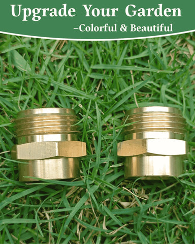 Saranice garden hose connection setup shows versatile water piping compatibility