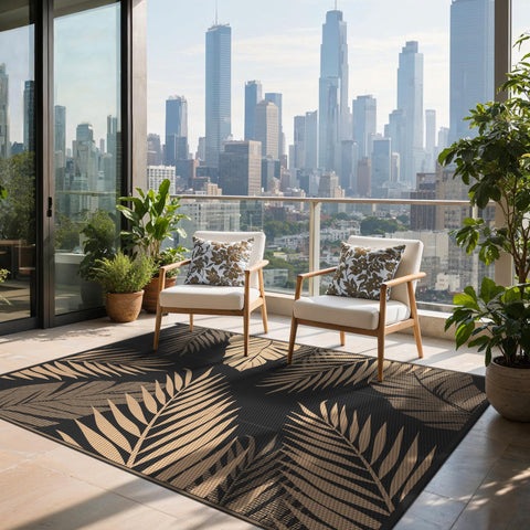 Sarben waterproof rug ready for cleaning and quick wipe-down