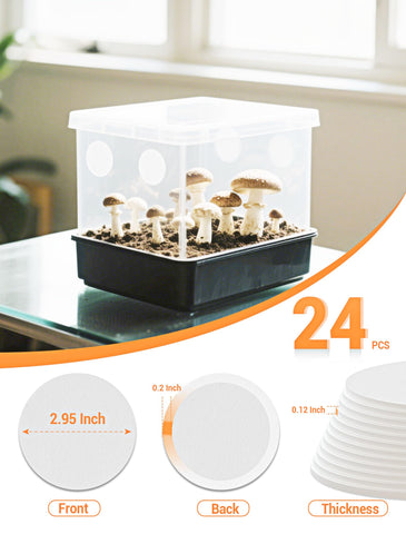 SARDVISA 2mm thick filter disk for 25in monotubs promotes steady airflow.