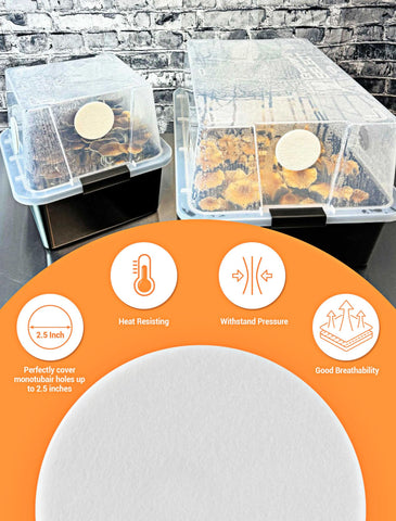 SARDVISA 25in replacement filter pad for monotub setups maintains a controlled environment.