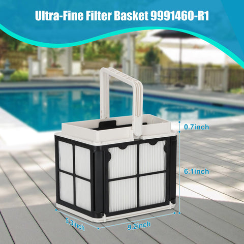 Saree 9991460 ultra-fine filter basket for Cayman boosts filtration.