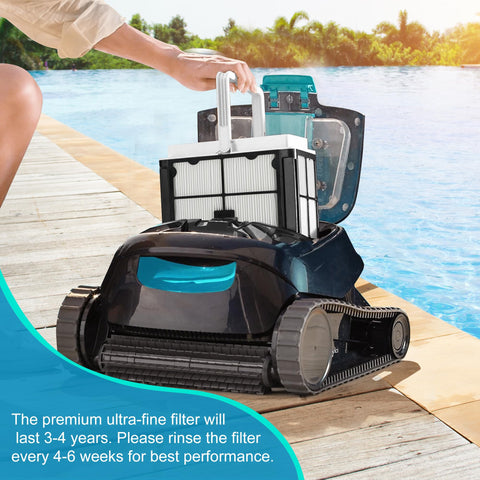 Saree 9991460 ultra-fine filter basket for Explorer E20 traps tiny particles.