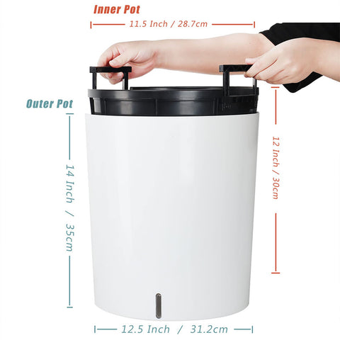 SAROSORA bottom water storage helps manage moisture in the root zone