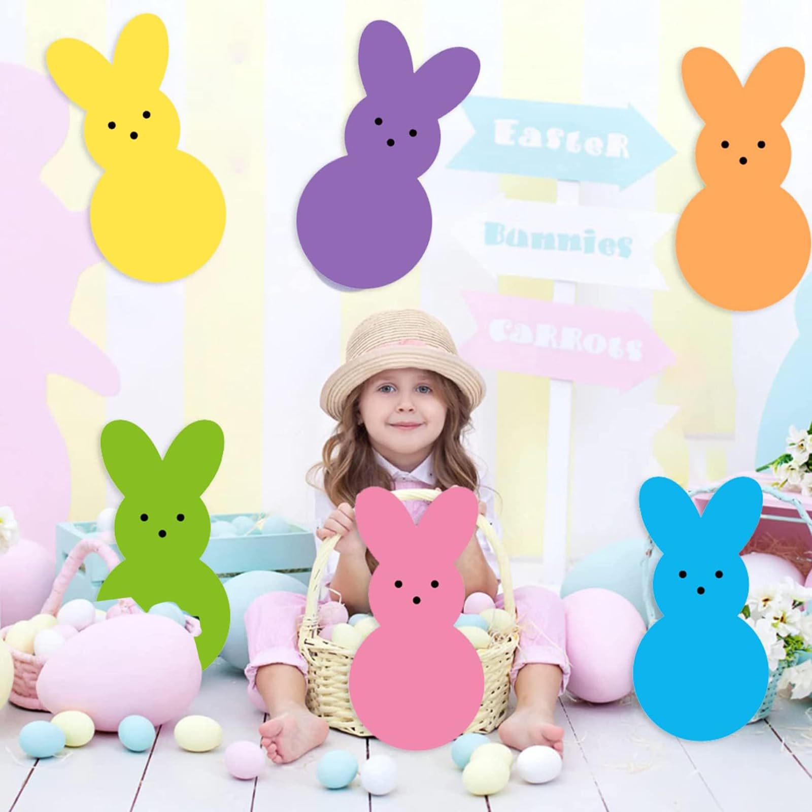 Sarybei Easter yard bunny decoration ideas inspire seasonal backyard moments.